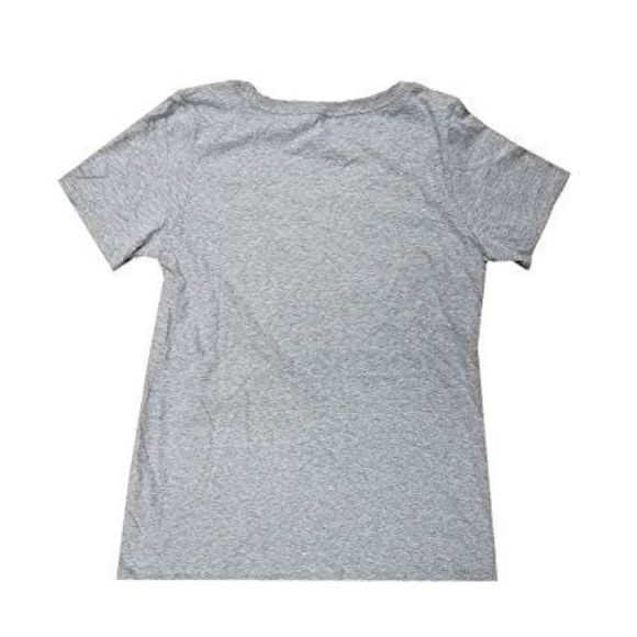 NEW Women's Large NIKE T-Shirt Tee Shirt NYC New York City Gray Running Top 7997 - Picture 3 of 4